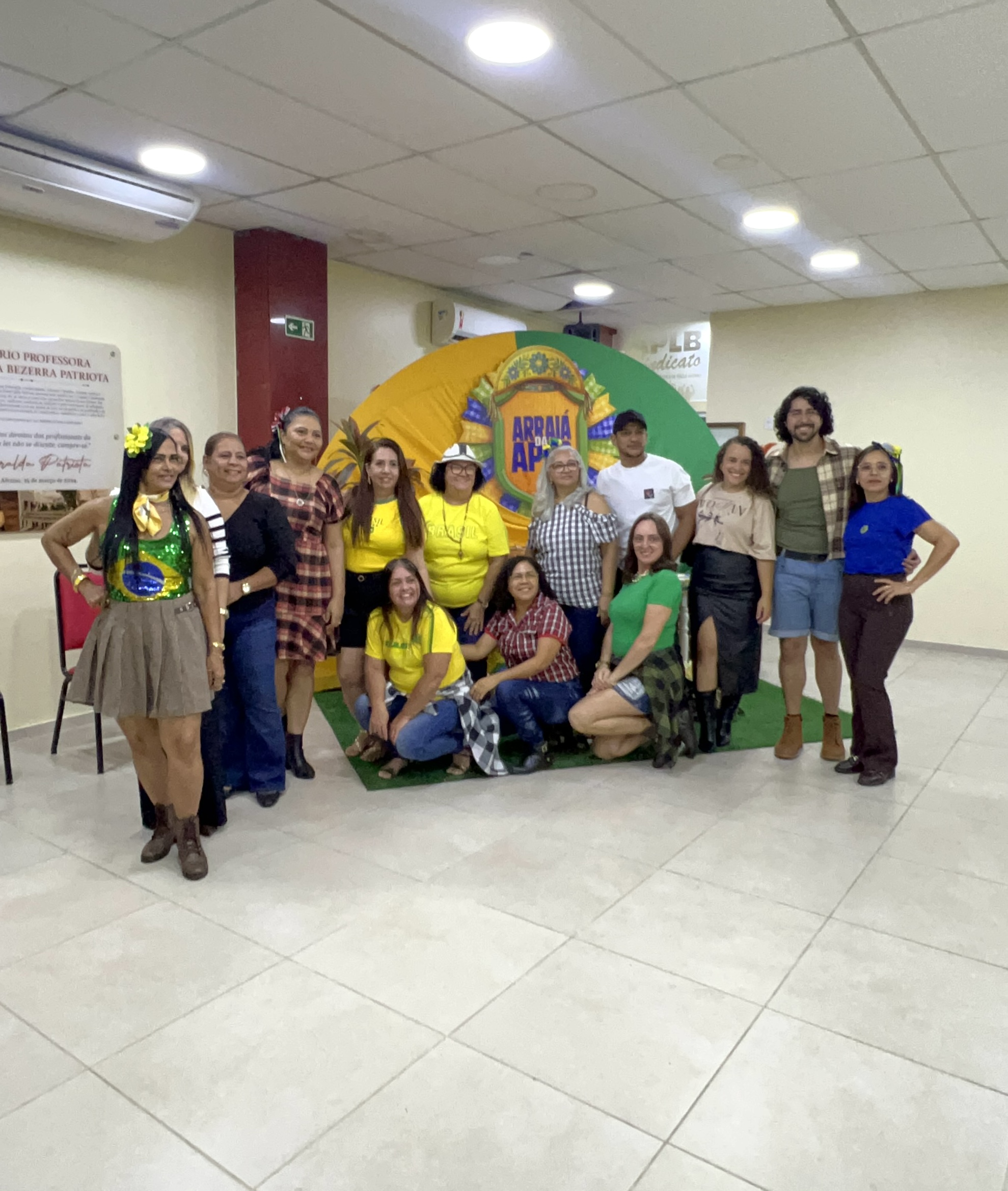 Evento Arraiá da APLB: Golaço de Tradição, Cultura e Educação!